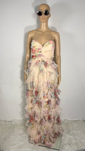 Vestito Lungo Elegante Donna per Cerimonia e Feste