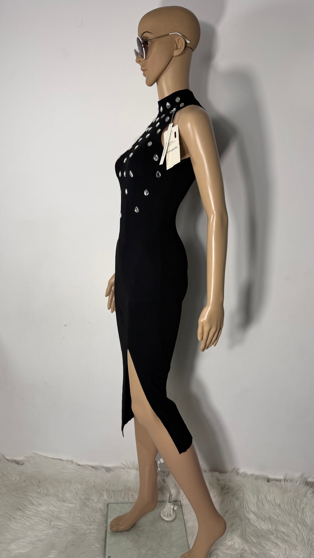Vestito semi-lungo elegante da donna