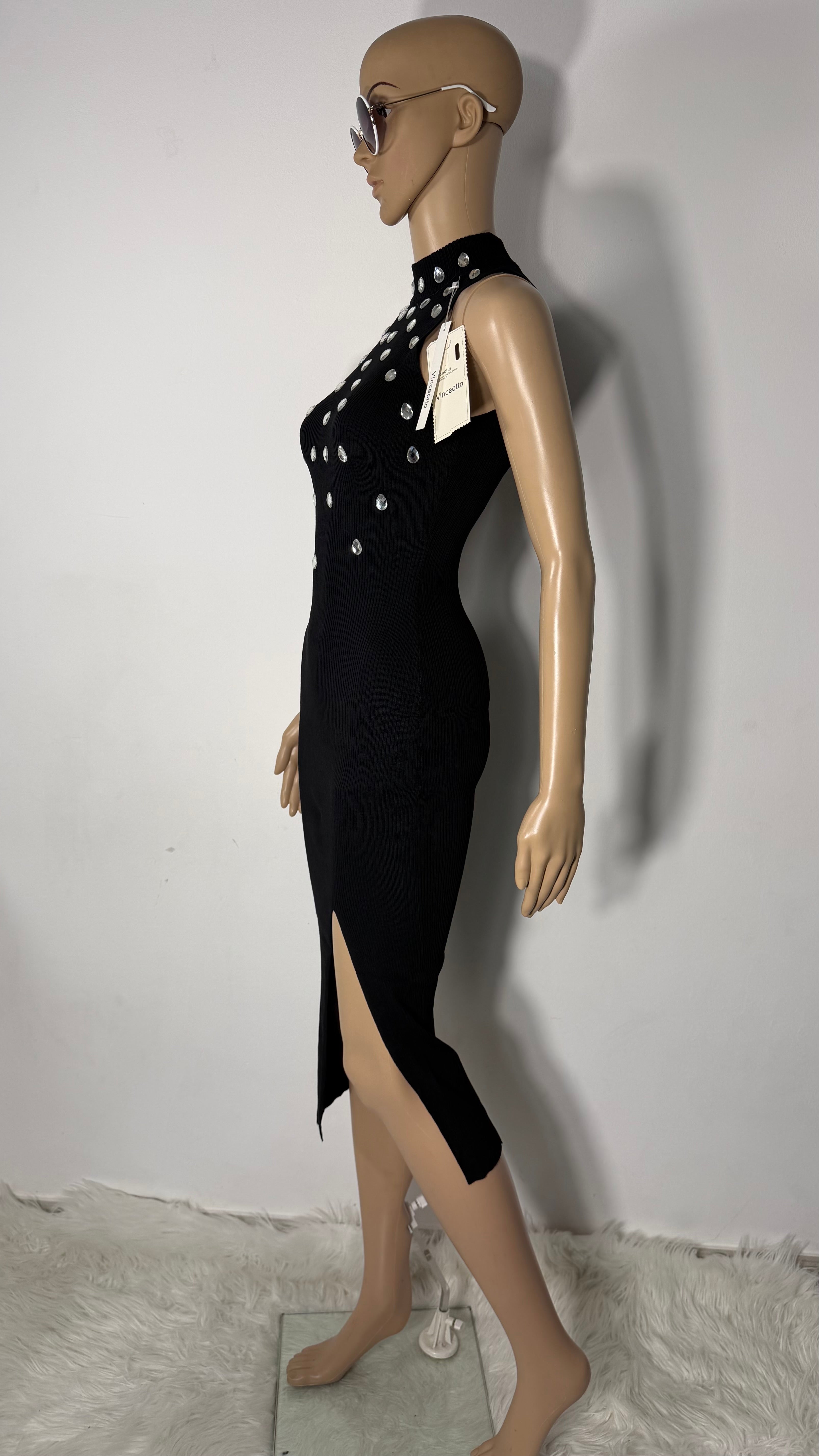 Vestito semi-lungo elegante da donna