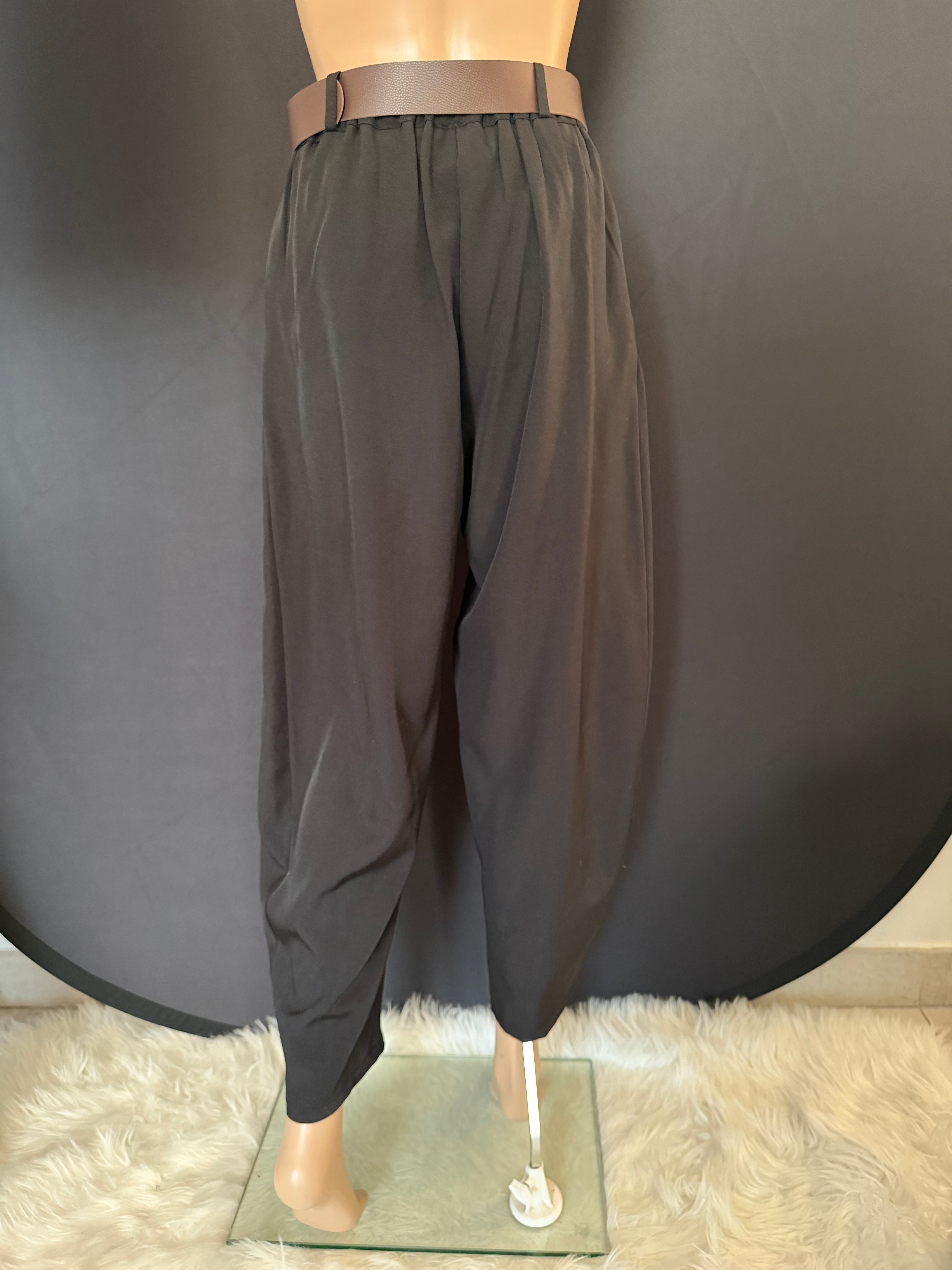 Pantaloni donna elegante con cintura – Stile versatile✨